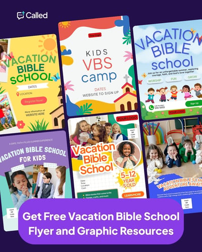 Get Free Vocation Bible School Flyer and Graphic Resources (2)